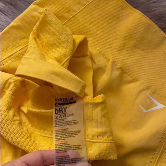 Gymshark citrus yellow seamless leggings - Picture 5 of 5